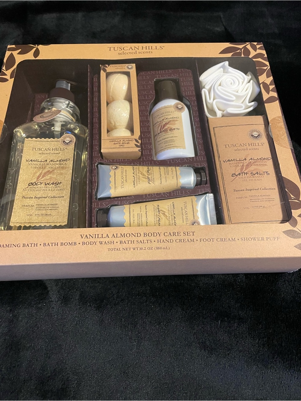 Vanilla Almond Body Care Set - Cream
